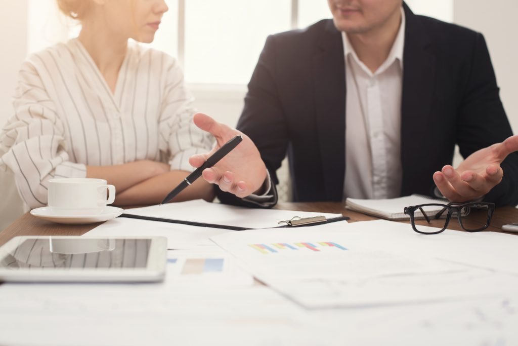 ways to improve female leadership - business colleagues working with documents PLF3KPE 1024x683 - Ways to Improve Female Leadership - photo